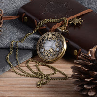 Load image into Gallery viewer, Hollow Gear Vintage Steampunk Pocket Watch
