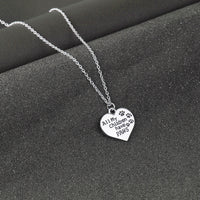 Load image into Gallery viewer, All My Children Have Paws Cat/Dog Pendant Necklace
