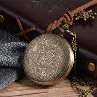 Load image into Gallery viewer, Hollow Gear Vintage Steampunk Pocket Watch
