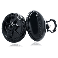 Load image into Gallery viewer, Black Skull Pocket Watch
