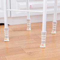 Load image into Gallery viewer, Cat Sock Floor Protectors (Set of 4)
