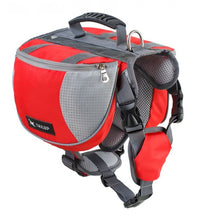 Load image into Gallery viewer, Dog Harness With Saddlebag Backpack
